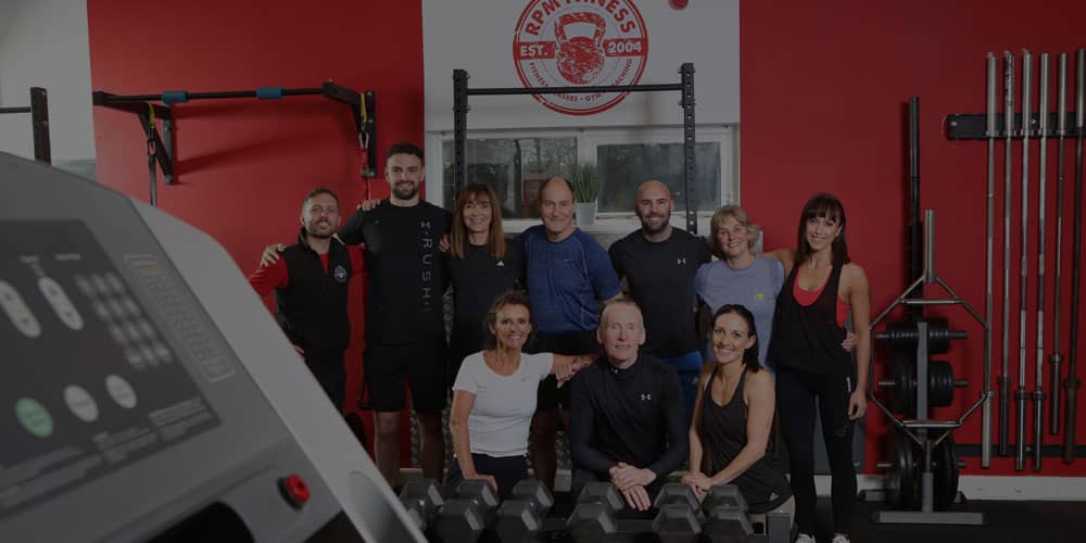 Gym trainers and members