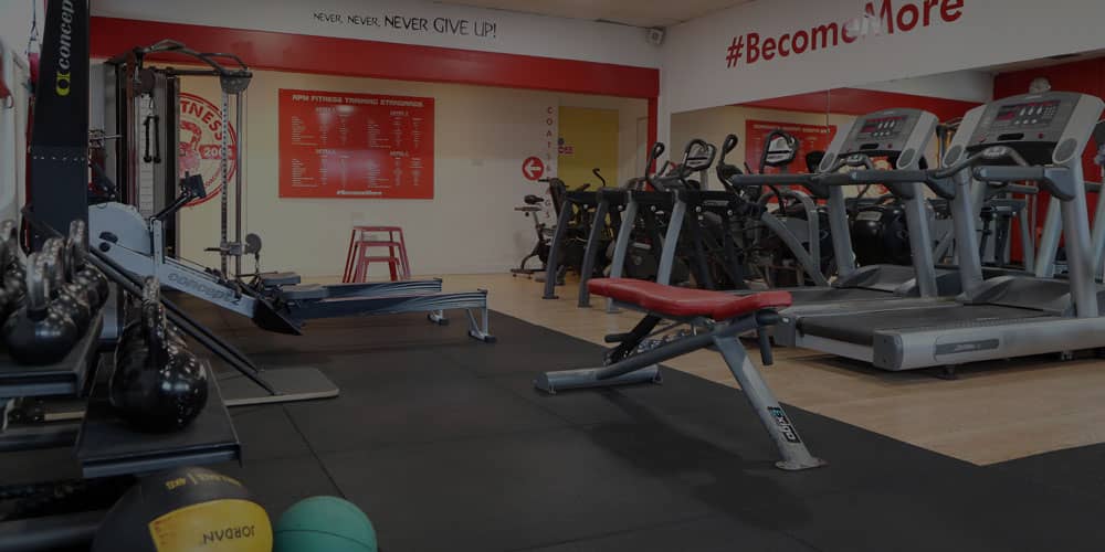 Gym facilities at RPM Fitness