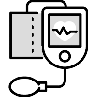 Blood pressure monitor icon