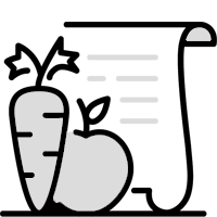 Nutrition plan icon