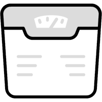 Weight scales icon